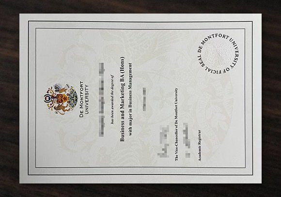 De Montfort University diploma